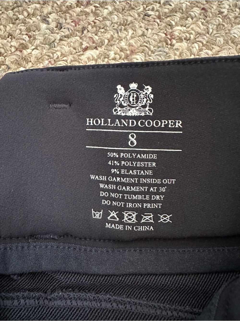Holland Cooper Breeches (Ink Navy) - Picture 4 of 7